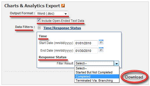 Survey Software Help Image